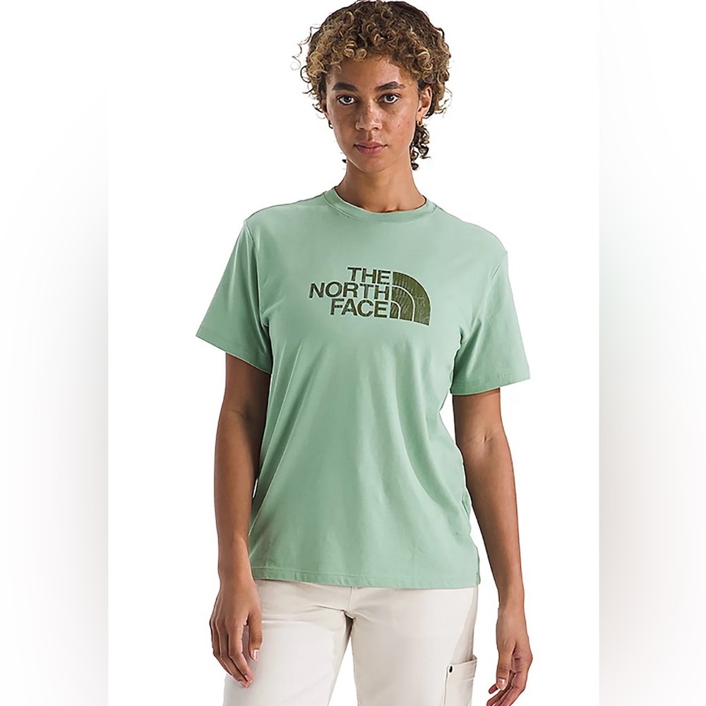 The North Face Women's Evolution Regenerative Ink Half Dome T-Shirt Sz M